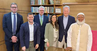 জামায়াত আমিরের সঙ্গে আইআরআই প্রতিনিধি দলের সাক্ষাৎ